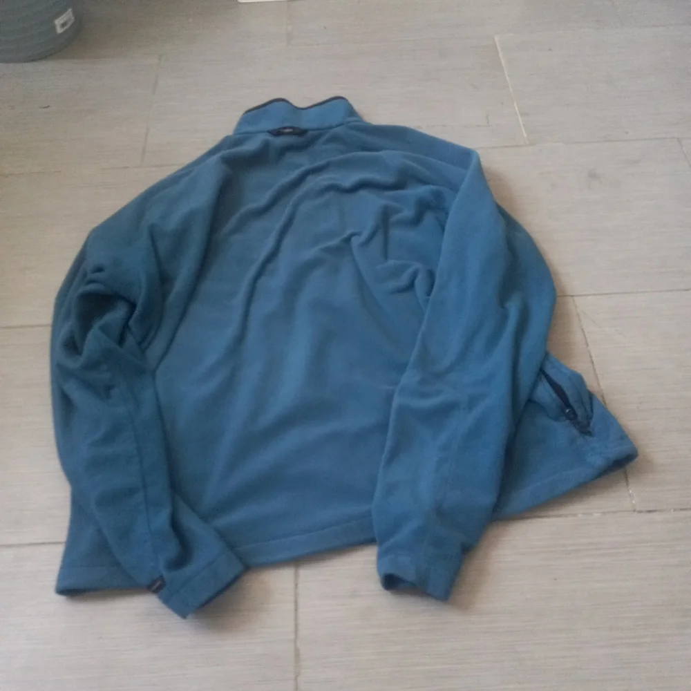 Columbia Sportswear Mens 1/4 Zip Pullover Sweater Stretch Outdoor Blue Size 2XL